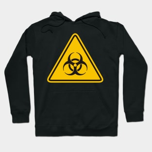 Biohazard Warning Sign Hoodie